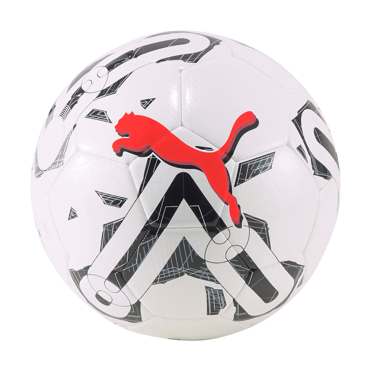 BALON PARA FUTBOL PUMA ORBITA 6 COLOR BLANCO ROJO