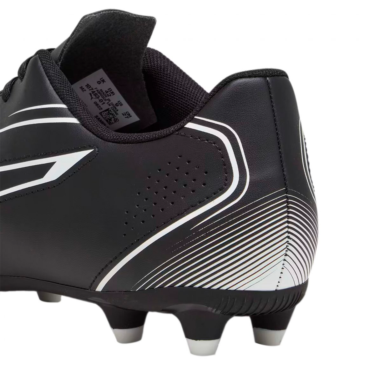 PUMA VITORIA FG PARA CABALLERO COLOR NEGRO BLANCO