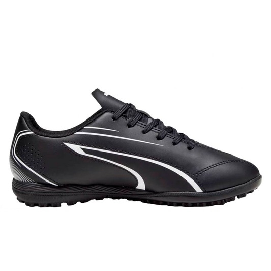 PUMA VITORIA TF JUVENIL COLOR NEGRO BLANCO