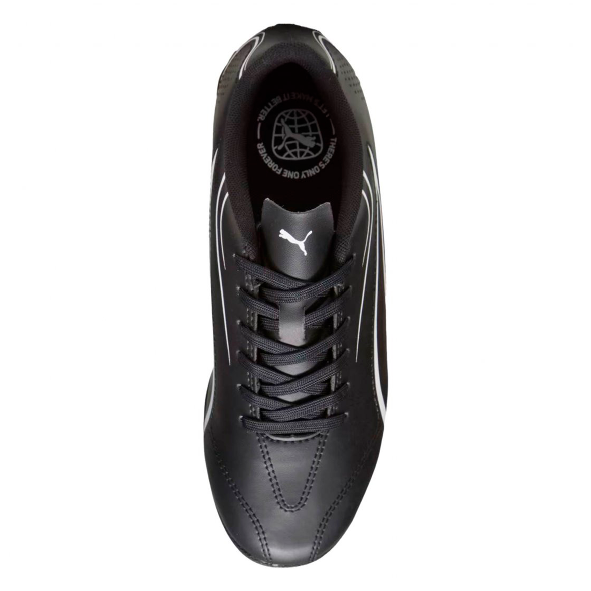 PUMA VITORIA TF JUVENIL COLOR NEGRO BLANCO