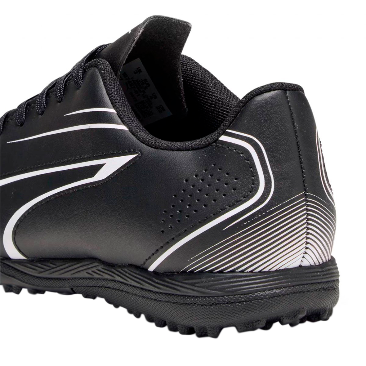 PUMA VITORIA TF JUVENIL COLOR NEGRO BLANCO