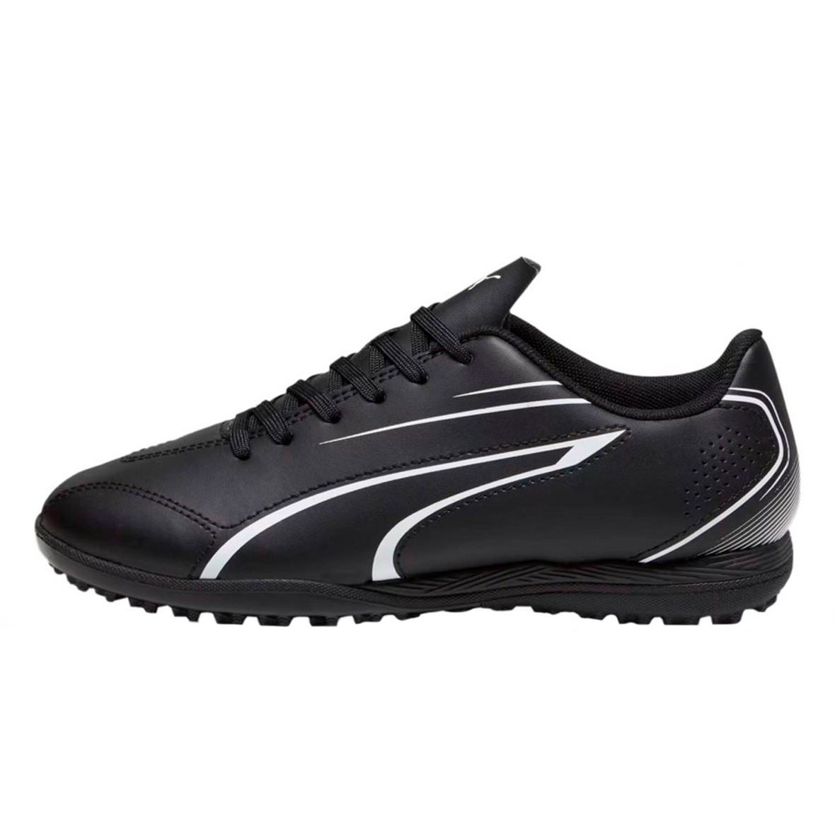 PUMA VITORIA TF JUVENIL COLOR NEGRO BLANCO