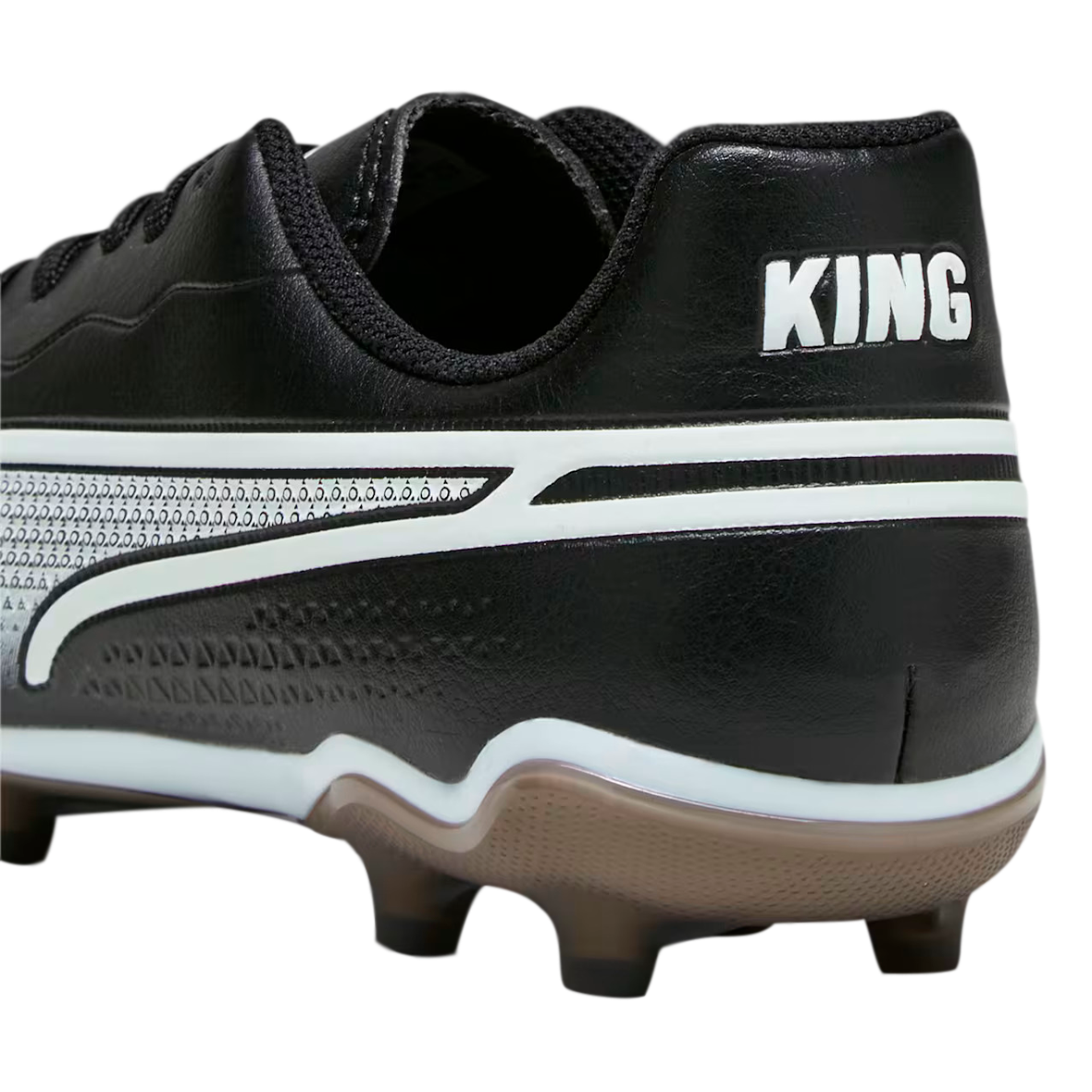 PUMA KING MATCH FG JUVENIL COLOR NEGRO BLANCO