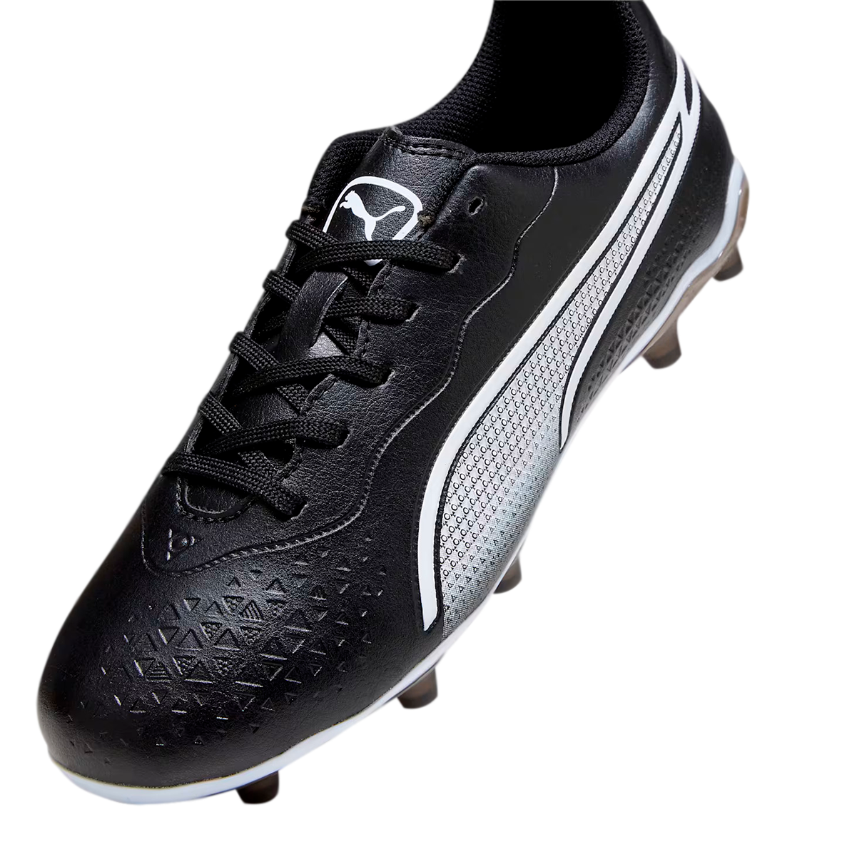 PUMA KING MATCH FG JUVENIL COLOR NEGRO BLANCO