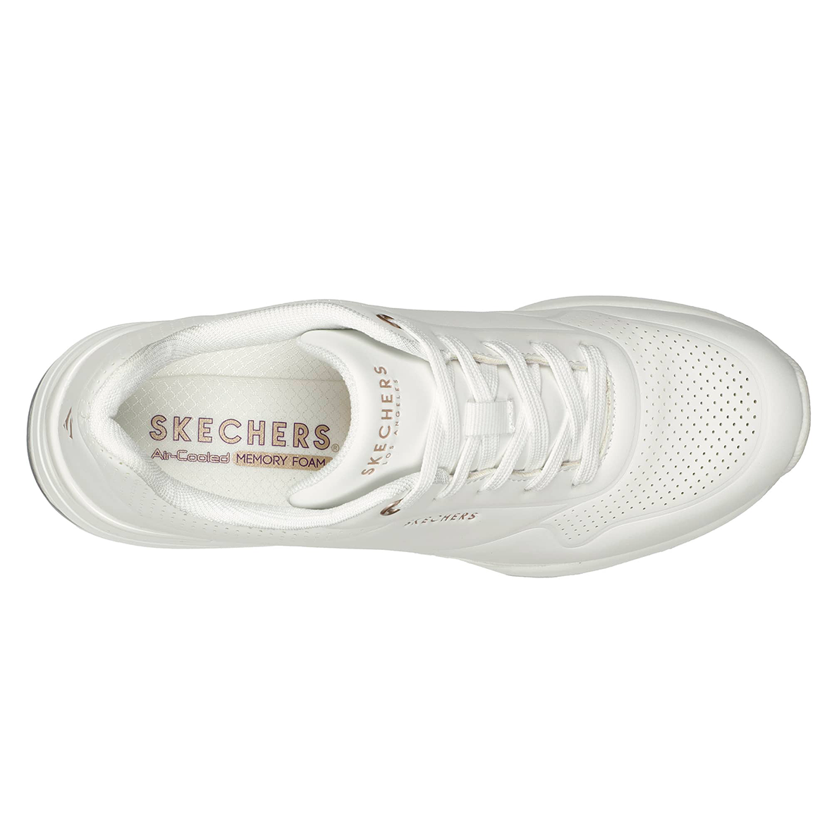 TENIS SKECHERS MILLION AIR PARA DAMA COLOR BLANCO