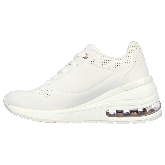TENIS SKECHERS MILLION AIR PARA DAMA COLOR BLANCO