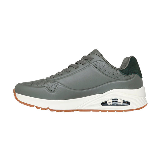 TENIS SKECHERS UNO-TAILORED AIR PARA CABALLERO COLOR OLIVO