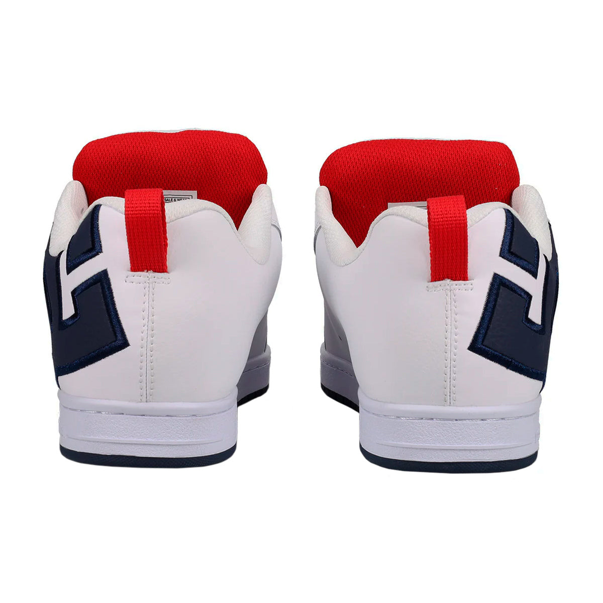 TENIS DC SHOES COURT GRAFFIK PARA CABALLERO COLOR BLANCO