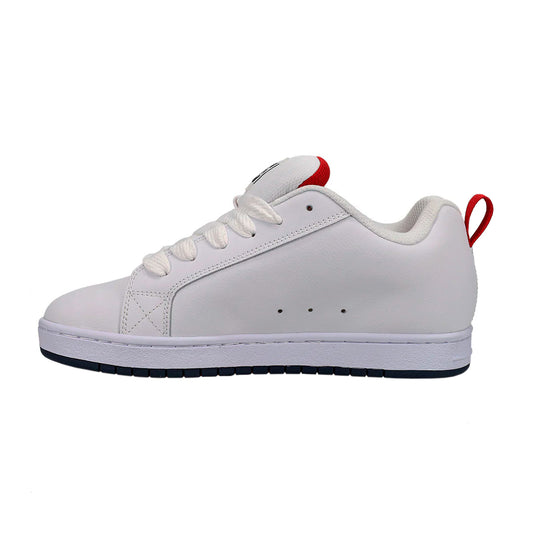 TENIS DC SHOES COURT GRAFFIK PARA CABALLERO COLOR BLANCO