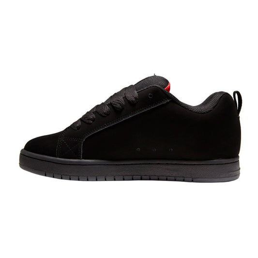 TENIS DC SHOES COURT GRAFFIK PARA CABALLERO COLOR NEGRO ROJO
