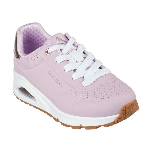 TENIS SKECHERS STREET UNO PARA NIÑA COLOR ROSA