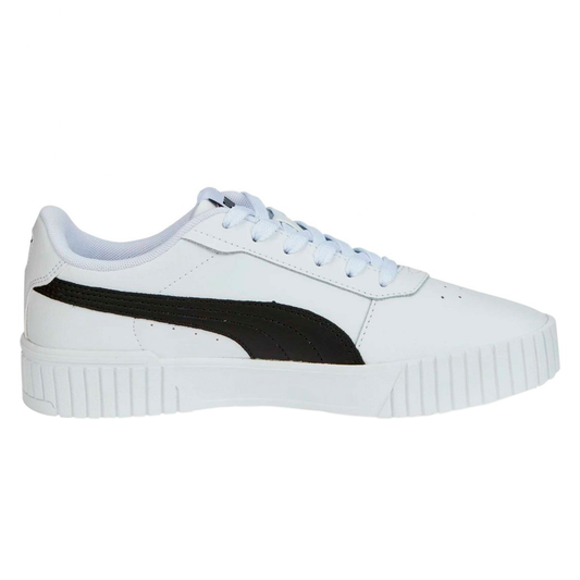 PUMA CARINA 2.0 PARA DAMA COLOR BLANCO NEGRO