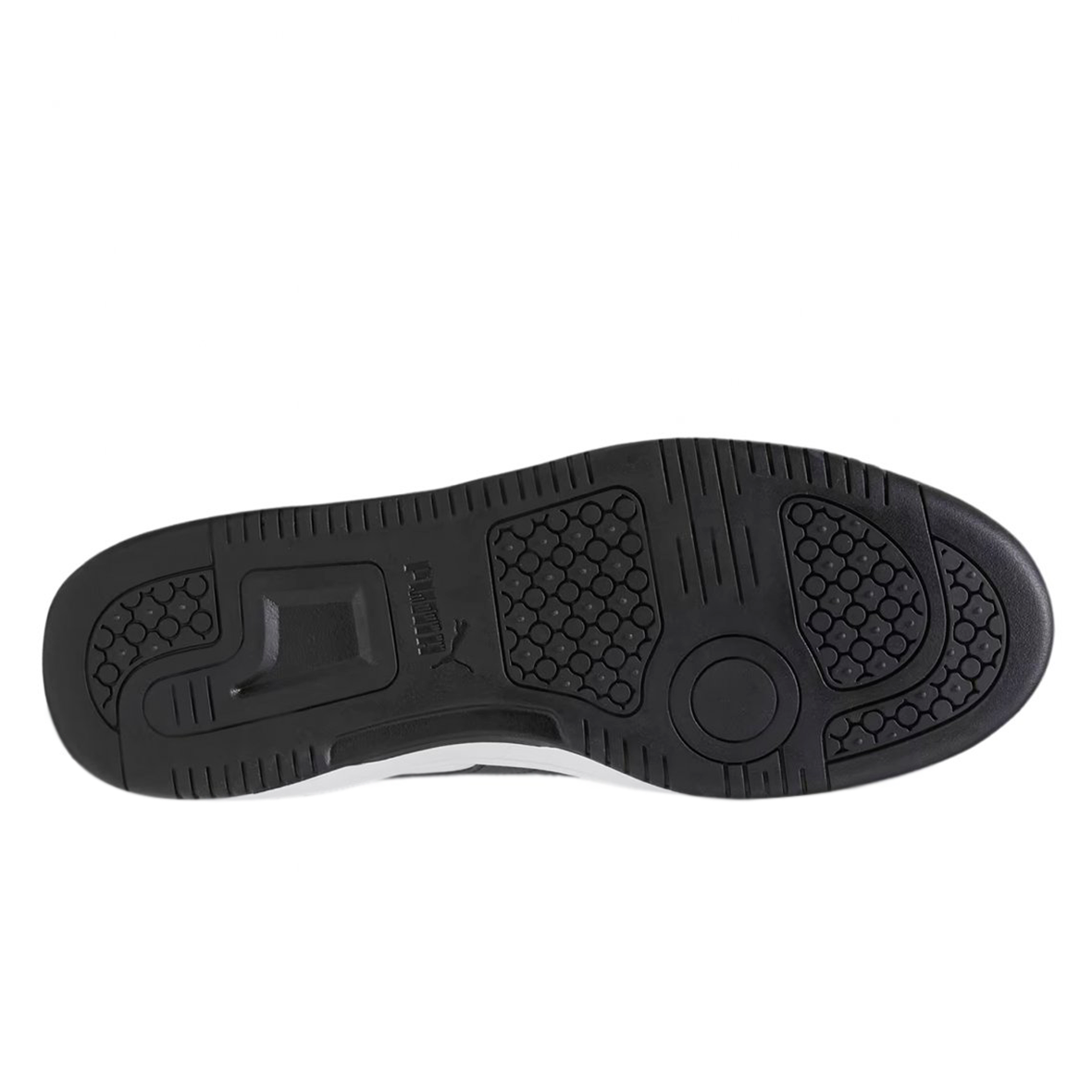 PUMA REBOUND V6 PARA CABALLER COLOR BLANCO NEGRO