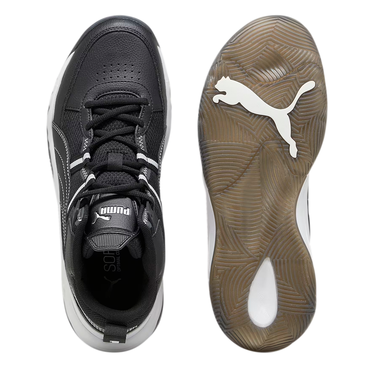 PUMA REBOUND FUTURE PARA CABALLERO COLOR NEGRO BLANCO
