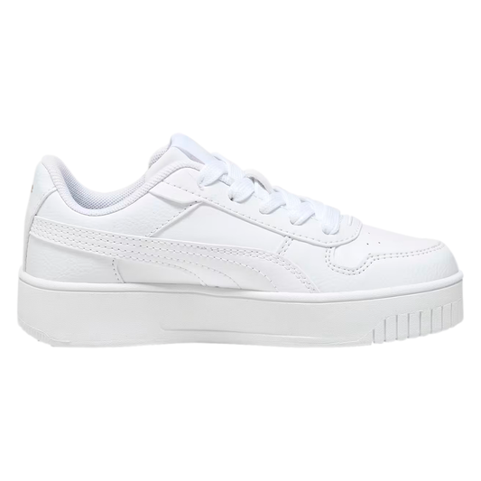 PUMA CARINA STREET PARA NIÑA COLOR BLANCO ORO