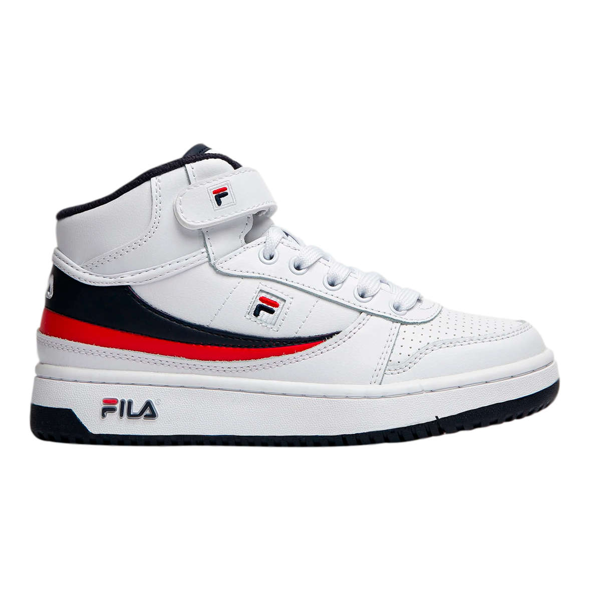 FILA BB84 HIGH UNISEX COLOR BLANCO MARINO ROJO