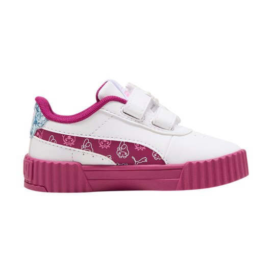 TENIS PUMA CARINA 3.0 HELLO KITTY INFANTIL COLOR BLANCO