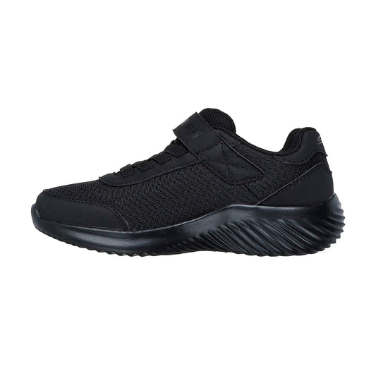 TENIS SKECHERS BOUNDES TREKZIK PARA NIÑO COLOR NEGRO