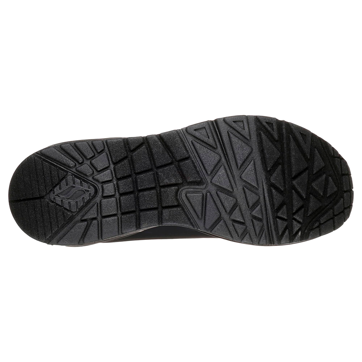 TENIS SKECHERS THE UNO PARA DAMA COLOR NEGRO MONOCROMO