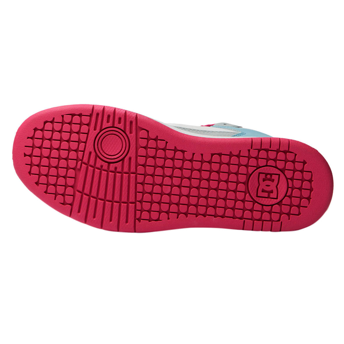 DC SHOES MANTECA 4 HI PARA DAMA COLOR BLANCO FIUSHA AZUL