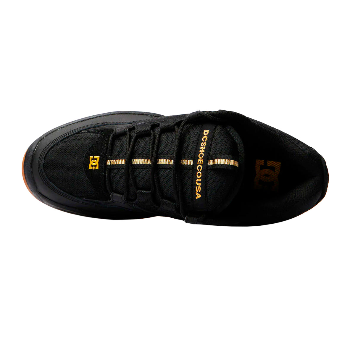 TENIS DC SHOES KALYNX ZERO PARA CABALLERO COLOR NEGRO ORO