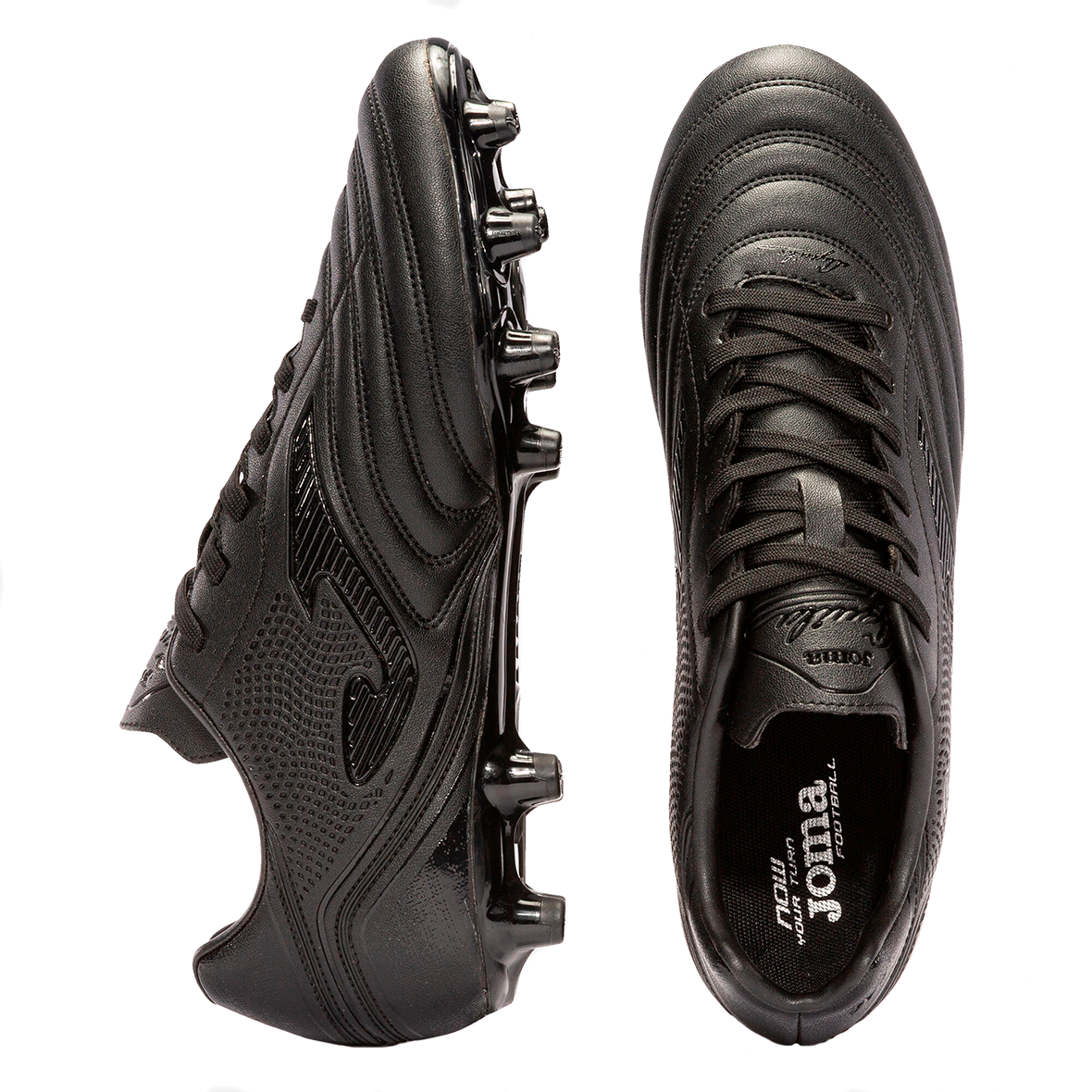 TENIS JOMA AGUILA FG PARA CABALLERO COLOR NEGRO MONOCROMO