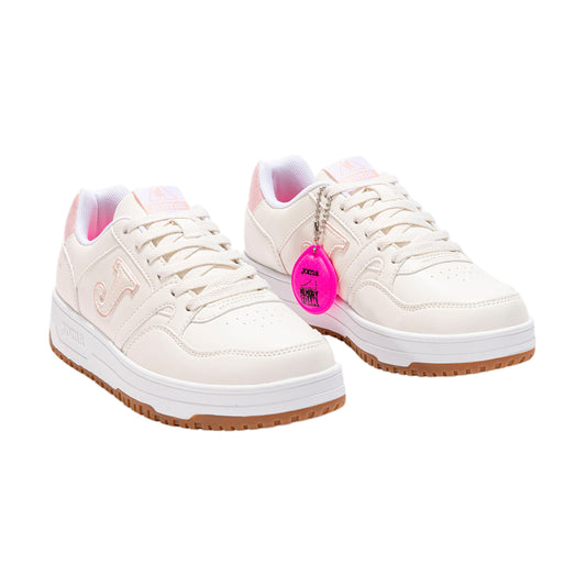 TENIS JOMA C.PLATEA PARA DAMA COLOR BEIGE ROSA