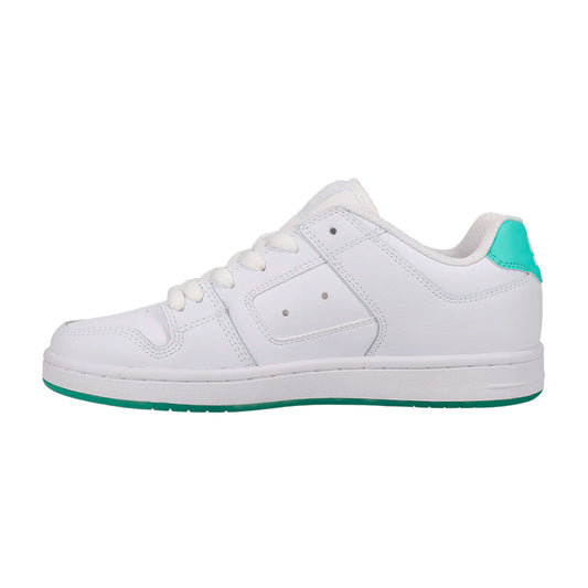 TENIS DC SHOES MANTECA 4 PARA DAMA COLOR BLANCO VERDE