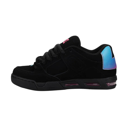 TENIS DC SHOES COMMAND PARA DAMA COLOR NEGRO ROSA AZUL