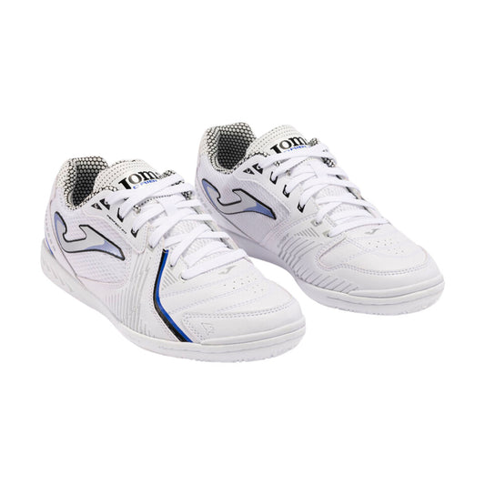 TENIS JOMA DRIBLING 24 PARA CABALLERO COLOR BLANCO NEGRO AZUL