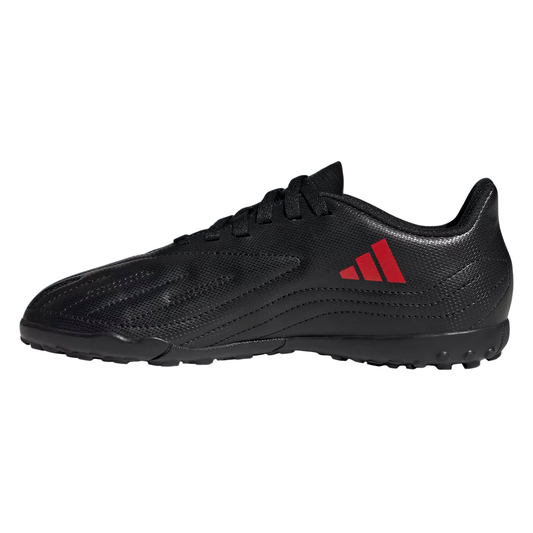 TENIS ADIDAS DEPORTIVO FG JUVENIL COLOR NEGRO ROJO