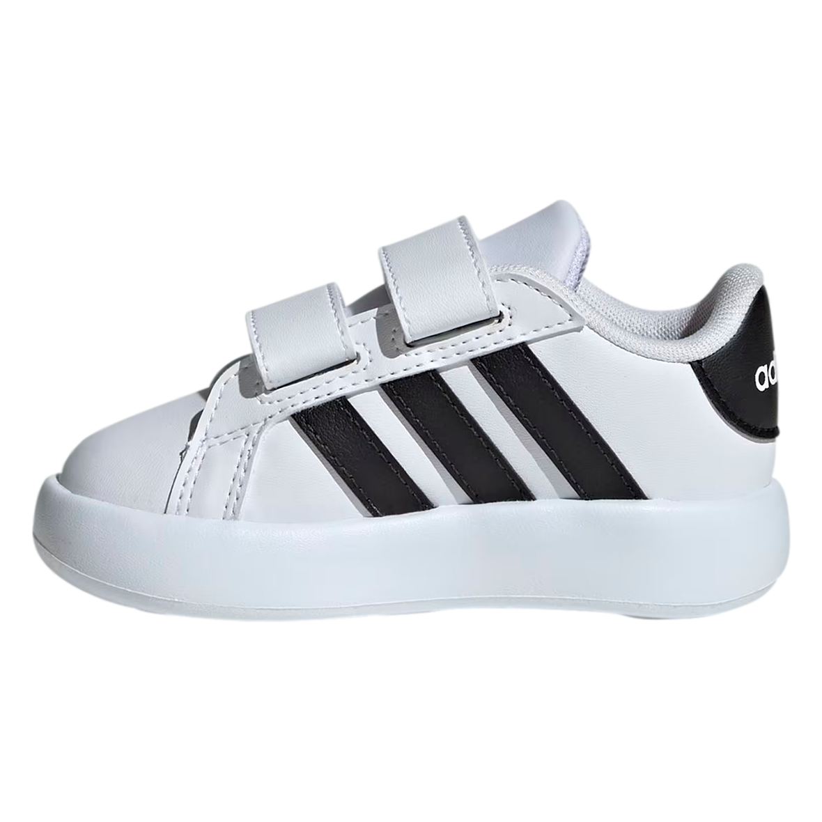 ADIDAS GRAND COURT INFANTIL COLOR BLANCO NEGRO