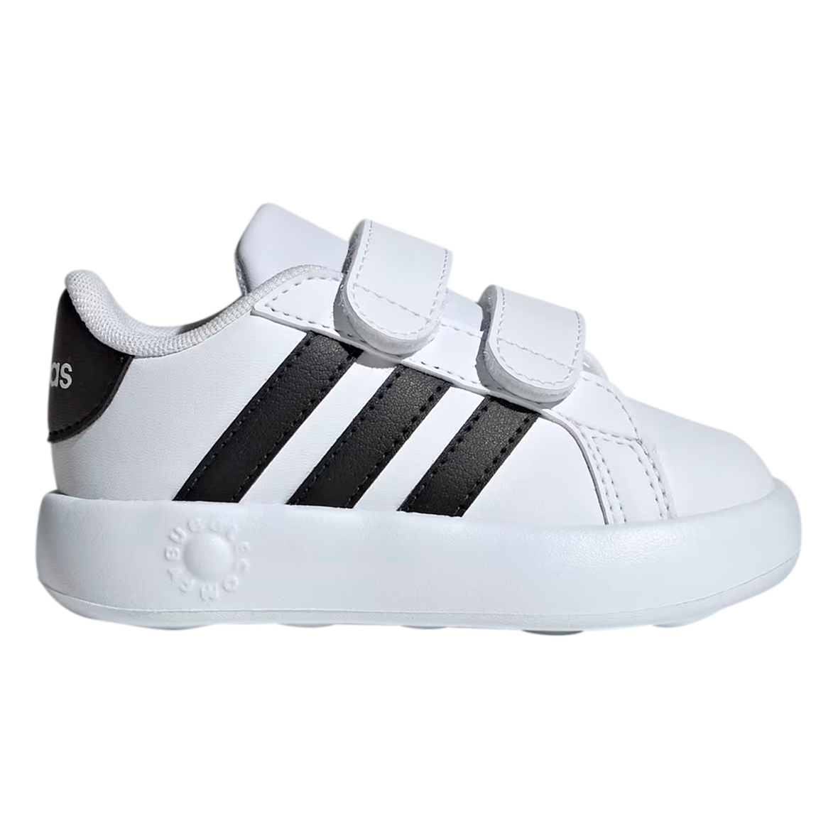 ADIDAS GRAND COURT INFANTIL COLOR BLANCO NEGRO