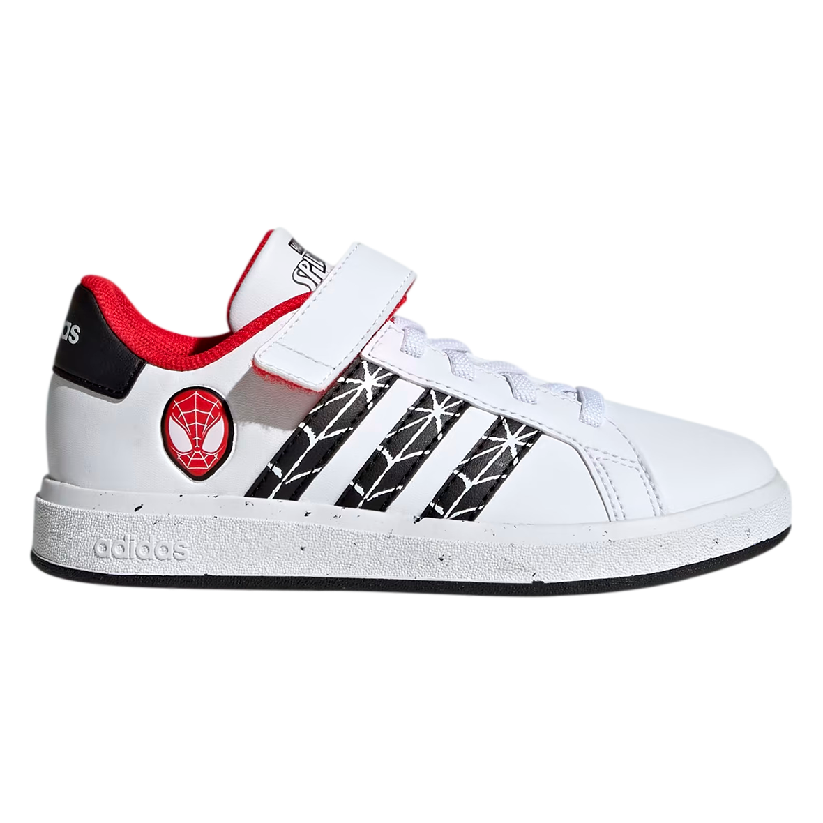 Adidas blancas con rojo shop