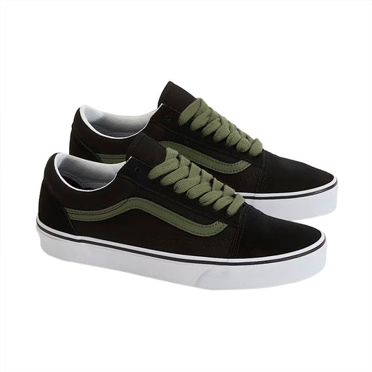 TENIS VANS OLD SKOOL PARA CABALLERO COLOR NEGRO OLIVO