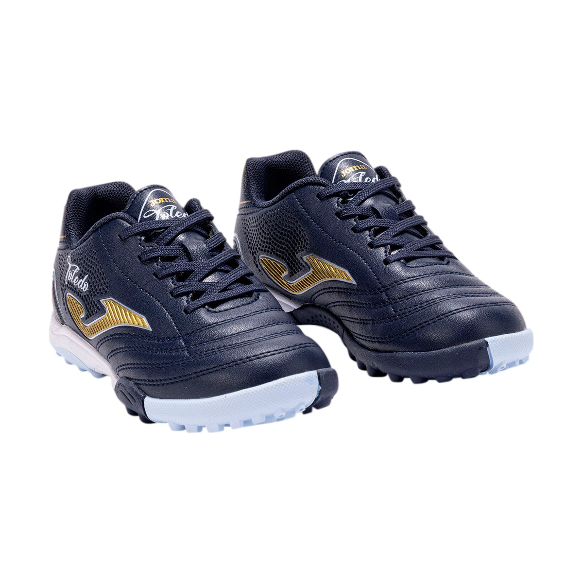 TENIS JOMA TOLEDO JR JUVENIL COLOR MARINO ORO