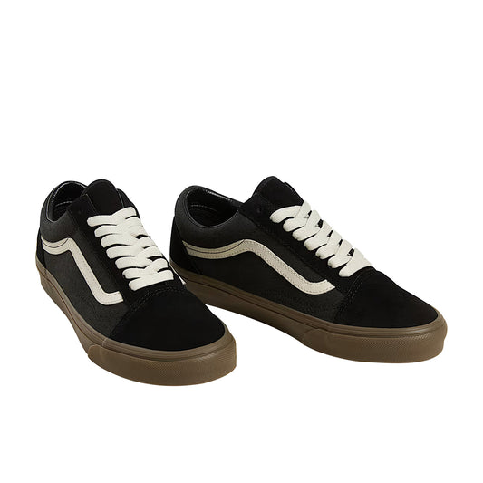 TENIS VANS OLD SKOOL PARA CABALLERO COLOR NEGRO BEIGE