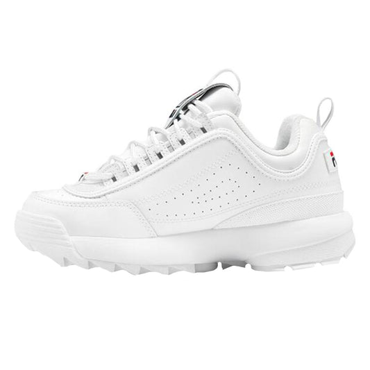 FILA DISRUPTOR II PREMIUM PARA CABALLERO COLOR BLANCO MARINO
