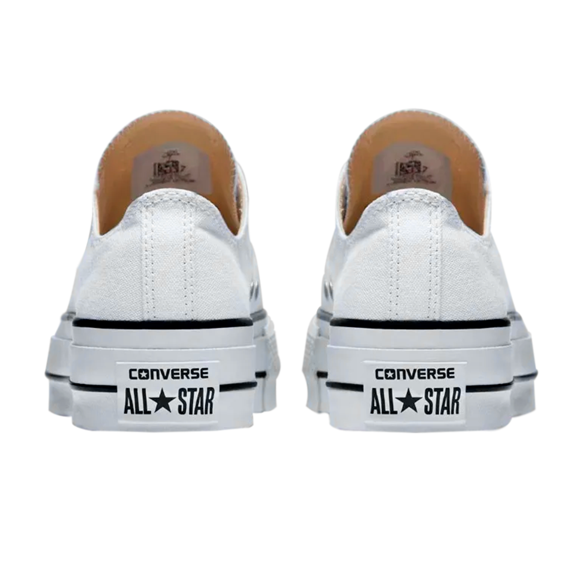 CONVERSE CHUCK TAYLOR ALL STAR LIFT PARA DAMA COLOR BLANCO