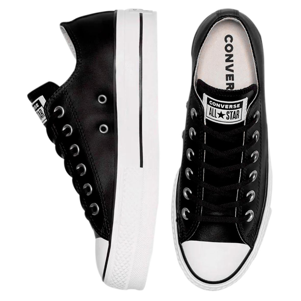 CONVERSE CHUCK TAYLOR ALL STAR LIFT PARA DAMA COLOR NEGRO
