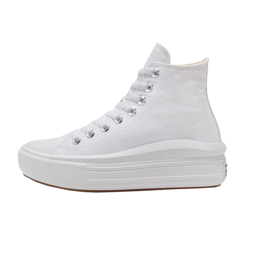 CONVERSE CHUCK TAYLOR ALL STAR MOVE HI PARA DAMA COLOR BLANCO