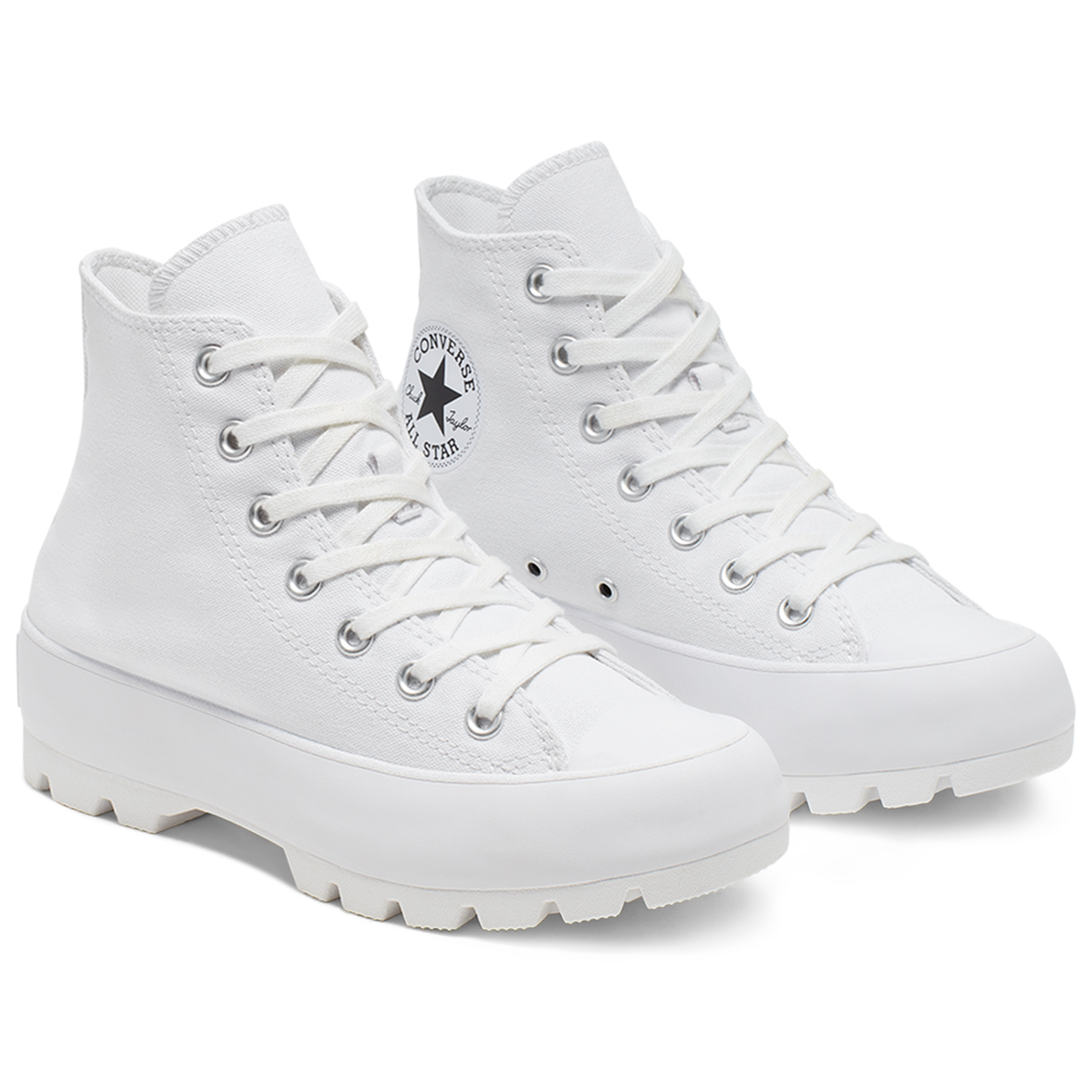 CONVERSE CHUCK TAYLOR LUGGED HI PARA DAMA COLOR BLANCO