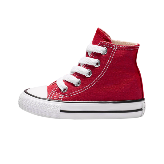 CONVERSE CHUCK TAYLOR ALL STAR HI INFANTIL COLOR ROJO