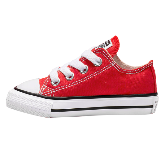 CONVERSE CHUCK TAYLOR ALL STAR OX INFANTIL COLOR ROJO