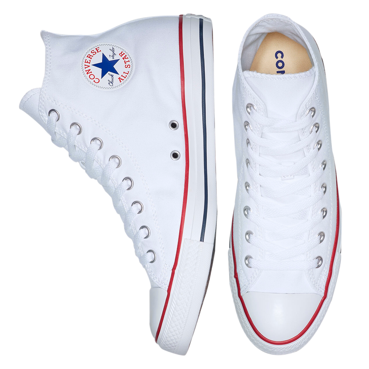 CONVERSE CHUCK TAYLOR ALL STAR HI UNISEX COLOR BLANCO
