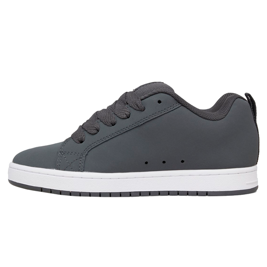 TENIS DC SHOES COURT GRAFFIK PARA CABALLERO COLOR GRIS NEGRO