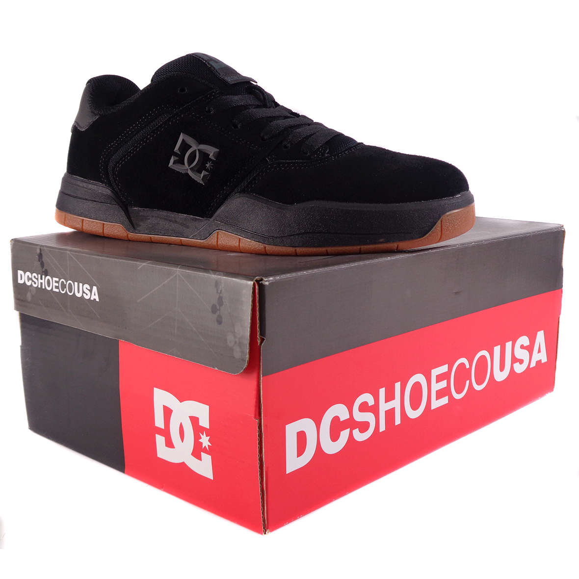 TENIS DC SHOES CENTRAL PARA CABALLERO COLOR NEGRO