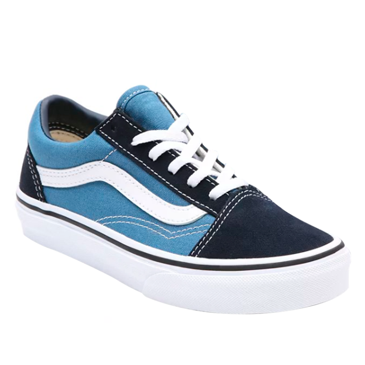 VANS OLD SKOOL PARA NIÑO COLOR MARINO AZUL