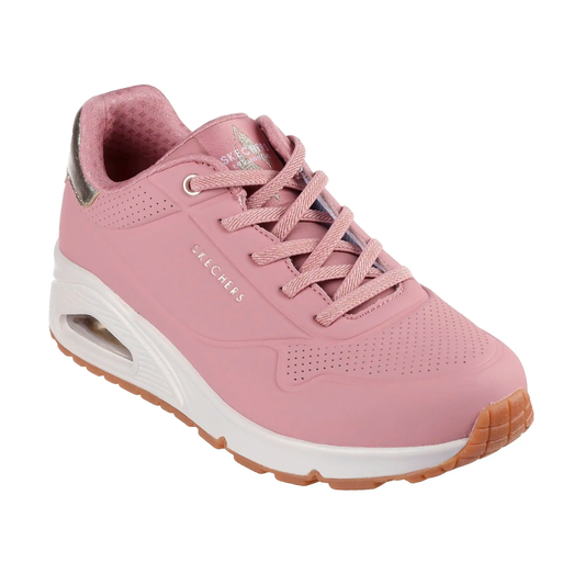 TENIS SKECHERS UNO-SHIMMER PARA DAMA COLOR ROSA