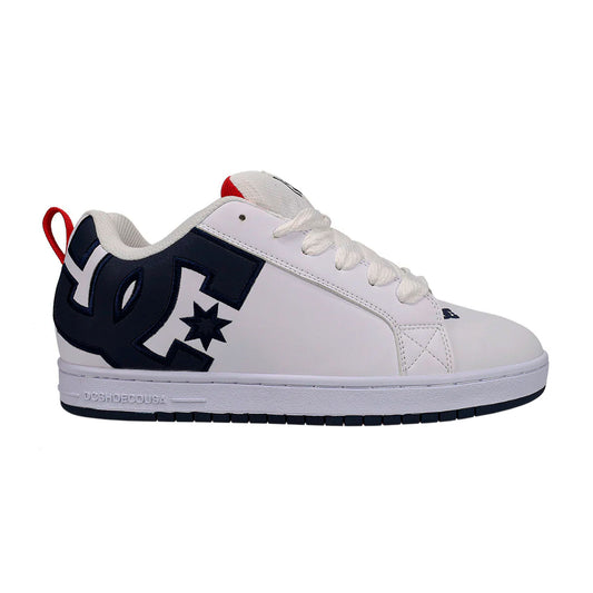TENIS DC SHOES COURT GRAFFIK PARA CABALLERO COLOR BLANCO